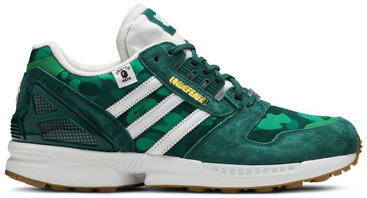 Adidas ZX 8000 &quot;BAPE X UNDEFEATED/GREEN&quot;