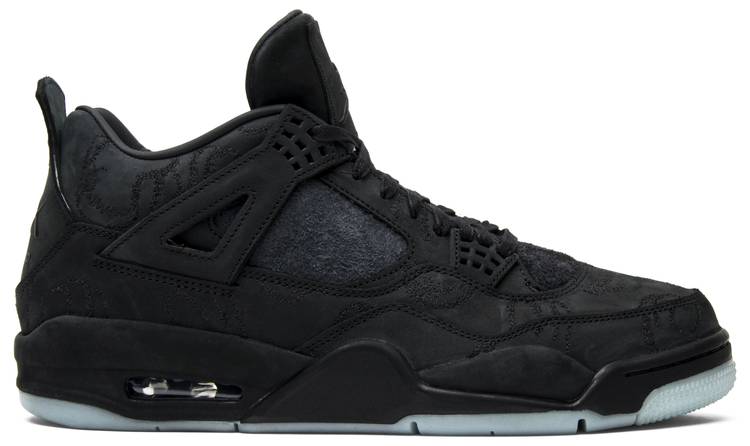 Air Jordan 4 Retro Kaws &quot;BLACK KAWS&quot;