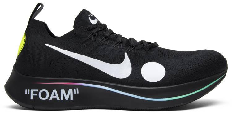 Nike OFF WHITE x Zoom Fly Mercurial FK BLACK