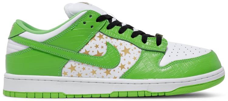 Nike SB Dunk Low OG QS &quot;SUPREME STARS MEAN GREEN&quot;